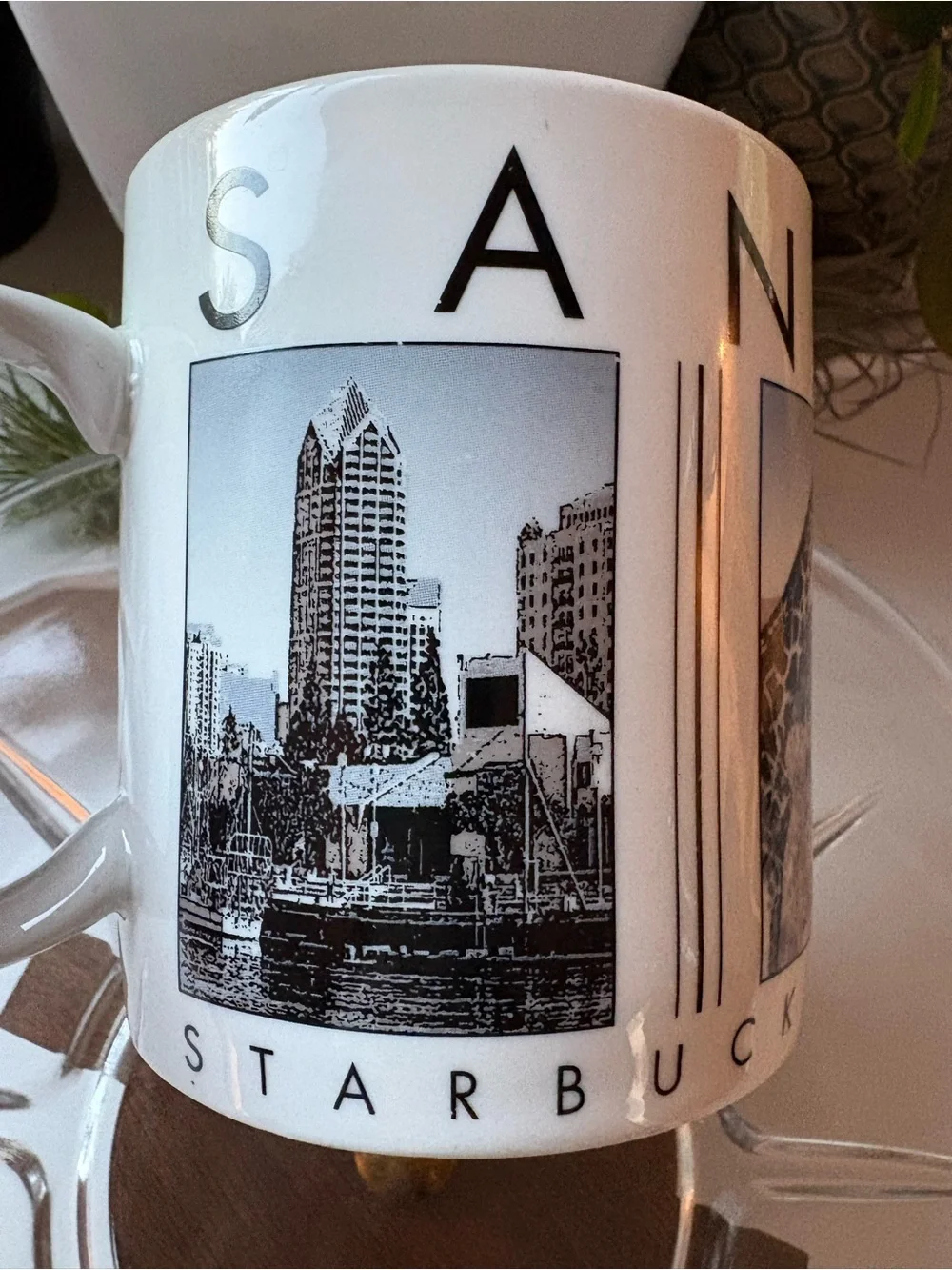 Starbucks City Scenes Series Mug 2003 San Diego CA Zoo City Balboa Coronado